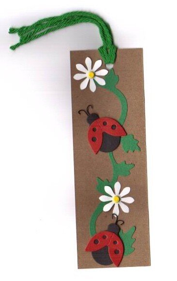 Ladybug bookmark