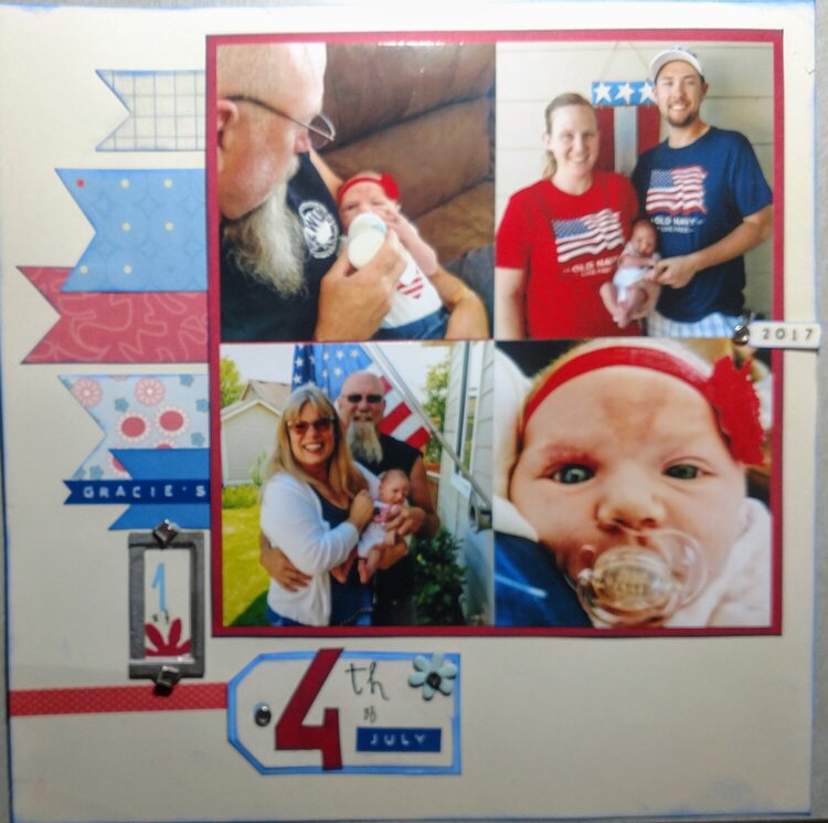 Gracie&#039;s 1st 4th of July