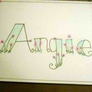 card for Angie