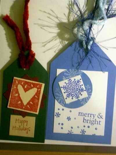 Christmas tags *from* Danica