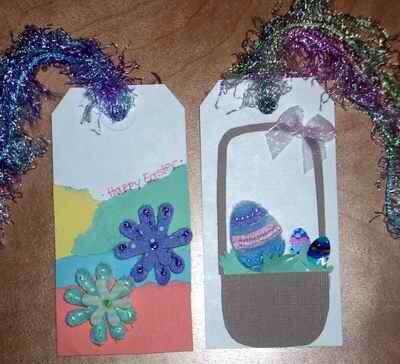 easter tags for swap