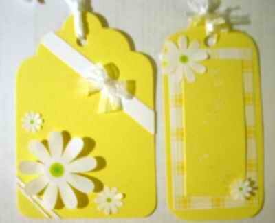 Pastel Yellow tags