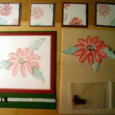 Floral Page kit - show off swap