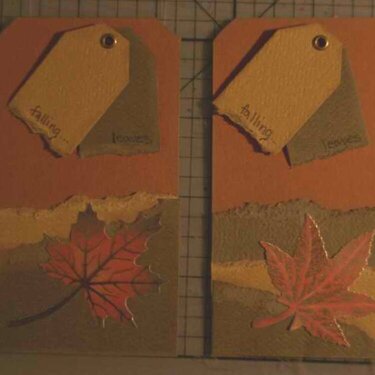 Fall tags for swap