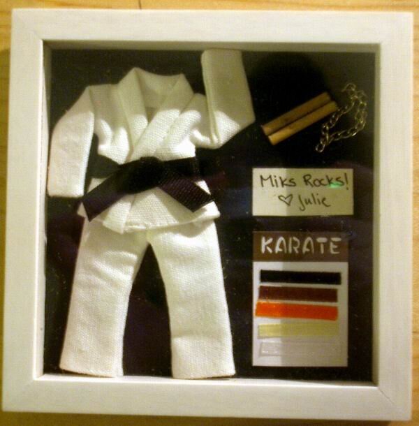 karate shadow box gift