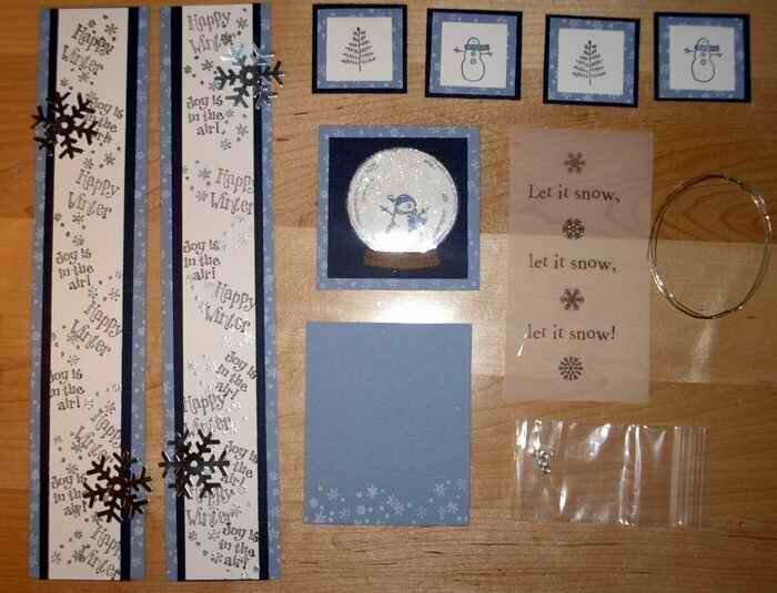 Winter Page Kit - show off swap