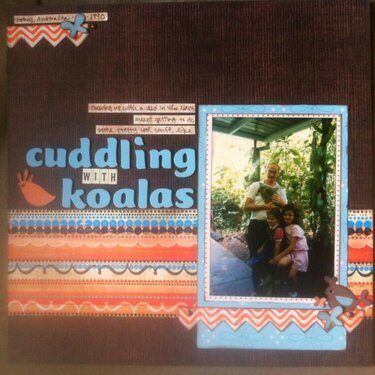 Cuddling with koalas LO