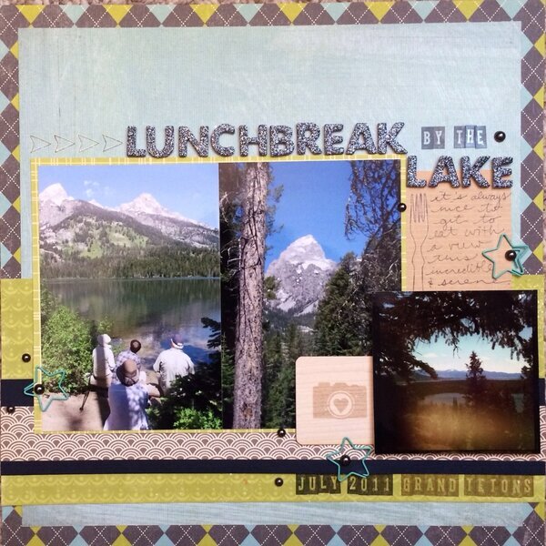 Lunch break by the lake LO