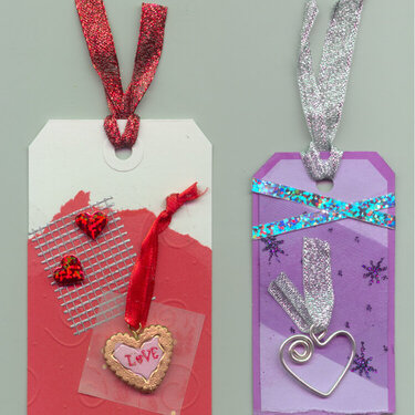Tags for Scrappinshorties Valentines Day Tag Swap