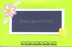 &#039;Thank You&#039; card