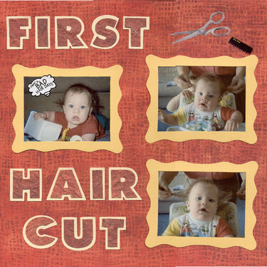 Zach&#039;s First Hair Cut