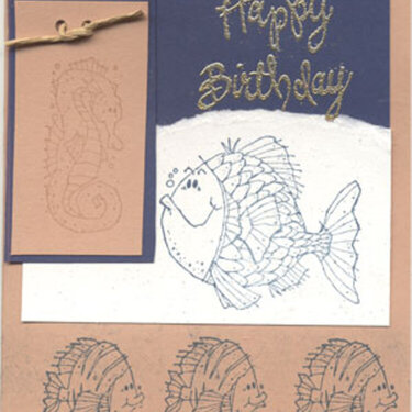 &#039;Fishy&#039; Happy Birthday