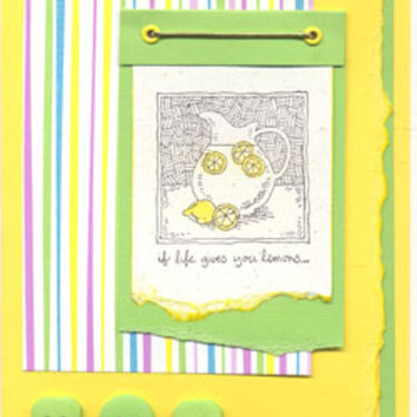 quick lemonade card