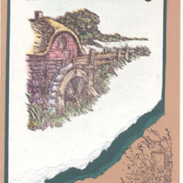 Old Mill Card