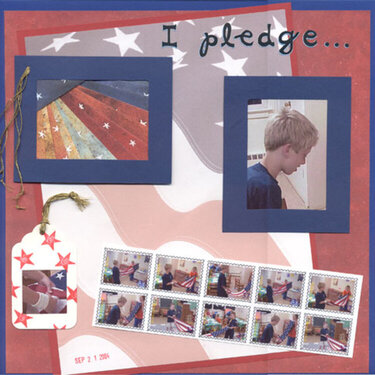 I pledge...