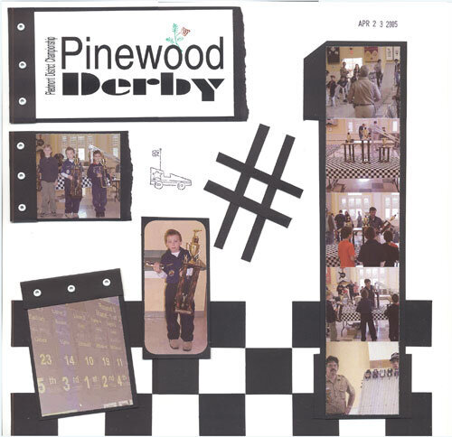 Winner - Pinewood Derby