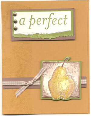 A perfect &#039;pear&#039;