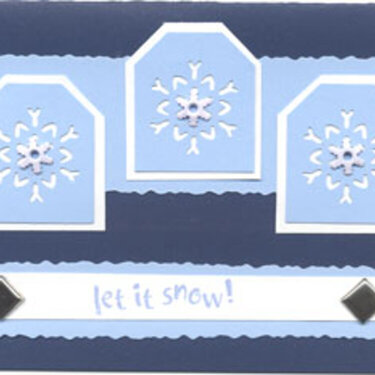 Let it Snow card