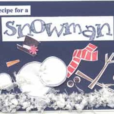 Recipe for a Snowman