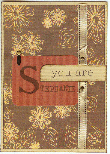 Card for friend