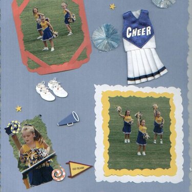 Kaylee&#039;s 1st year cheerleading