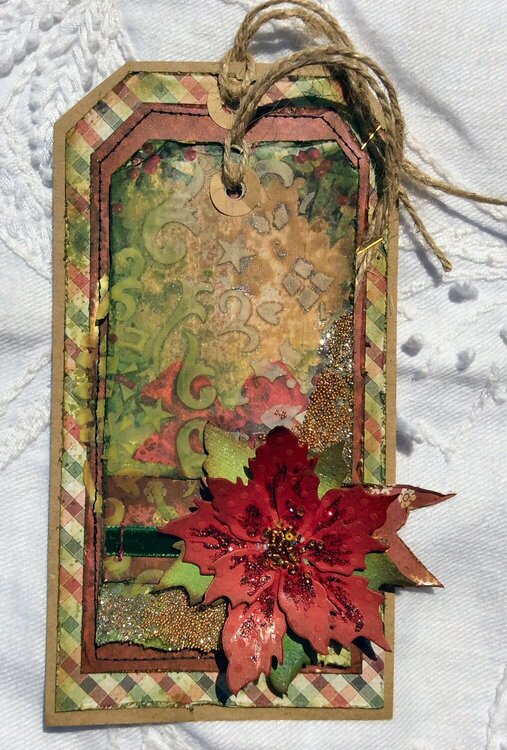 Christmas Tag for FabScraps