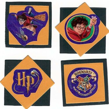 Harry Potter Deco Squares