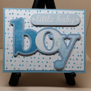 Baby Boy Card