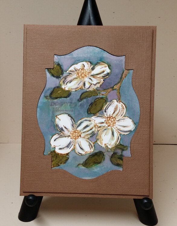 PSX Dogwood -- Vintage Watercolor