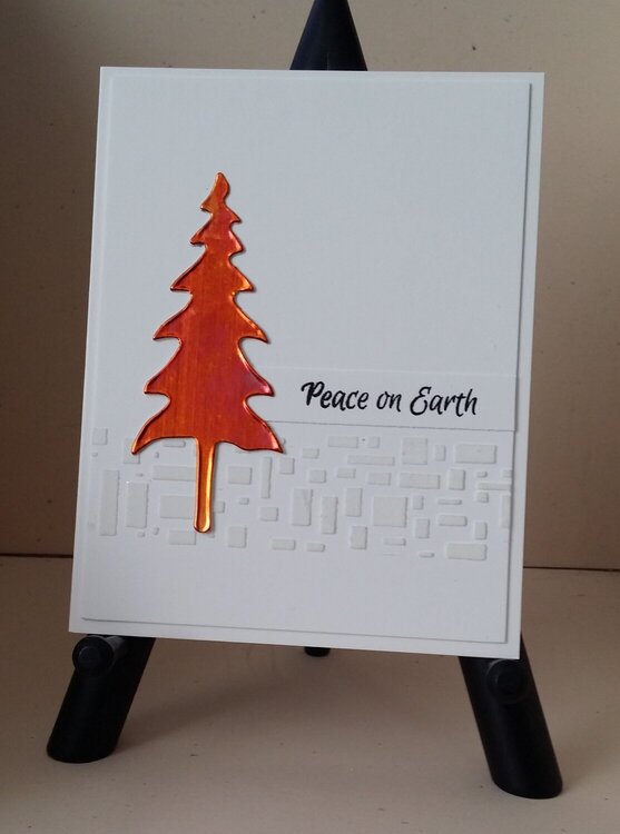 Sizzix Med. Pine Tree / Heated Copper