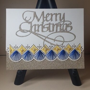 Spellbinders Merry Stitching Die Set--The Border