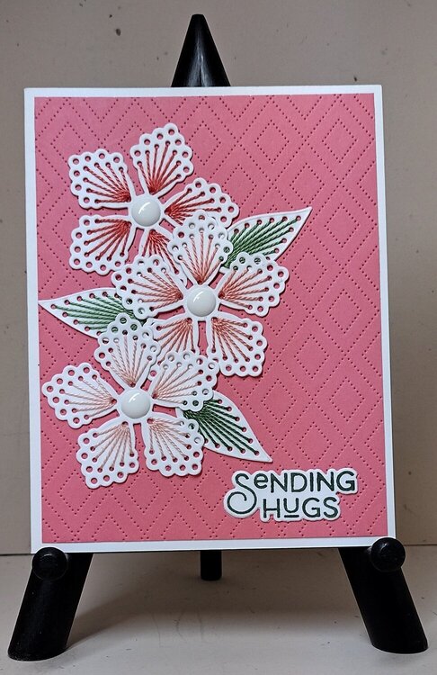 Spellbinders Stitched Flowers