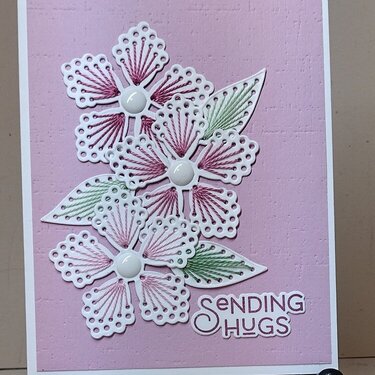 Spellbinders Stitched Flowers