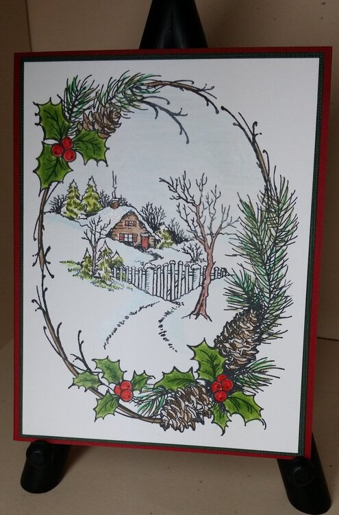 Stampendous Christmas Cottage