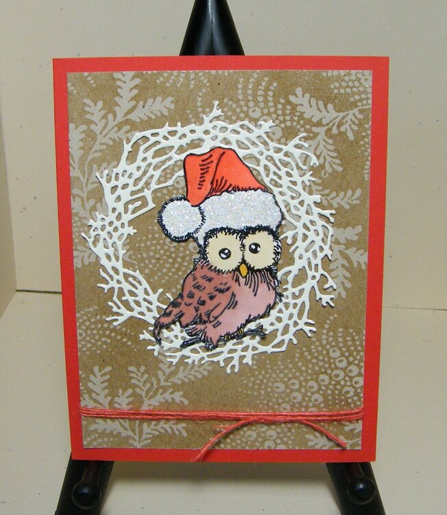 Stampendous Christmas Owl