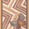 Herringbone Background & Embossed Torched Copper