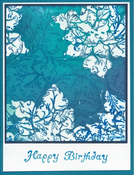 WF13 Inky Layers x3 -- DeNami Designs Bold Flower