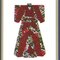 Iris Folding--Michael Strong's Kimono
