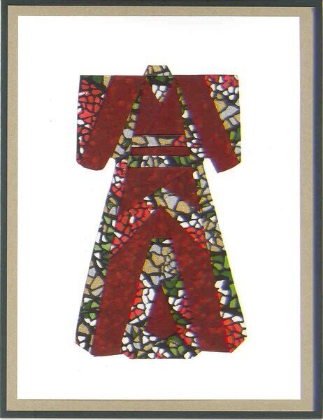 Iris Folding--Michael Strong&#039;s Kimono