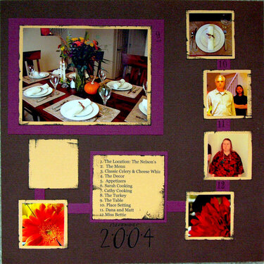 All Set For Thanksgiving 2004