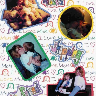 Mommy and Me - That was Then, This is Now Challenge