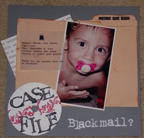 Case File Blackmail