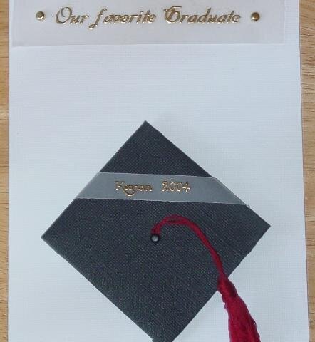 Graduation card,  cover