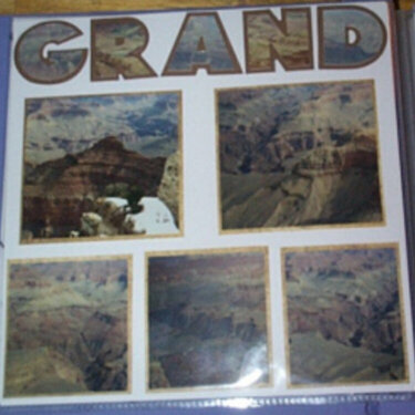 Grand Canyon pg 1 6x6
