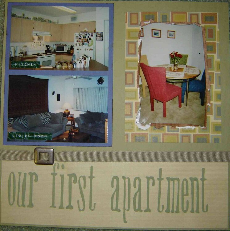 Our First Apartment