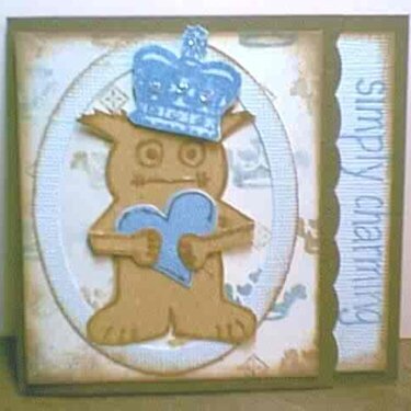 Simply Charming Card (QKD Stamps)