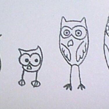 owl stamps