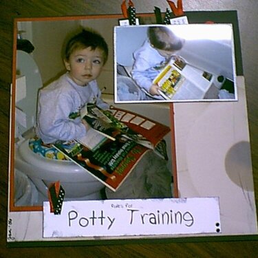 rules for potty training
