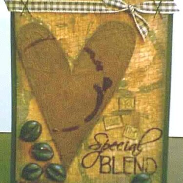You are my Special Blend Card (QKD stamps)