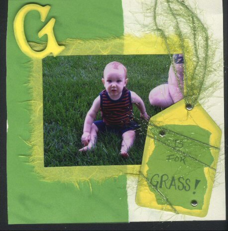 G is for Grass